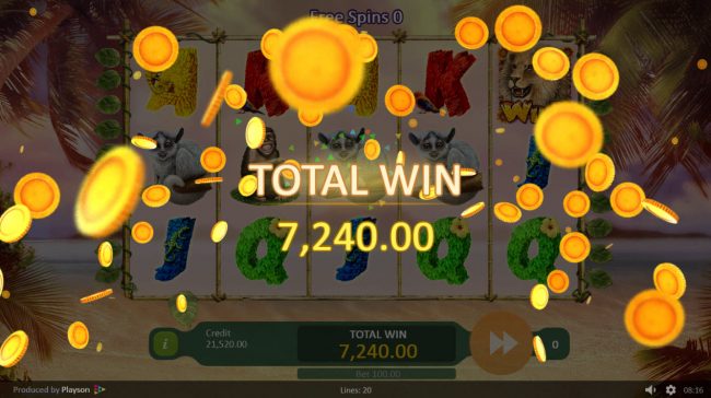 Total Free Spins Payout