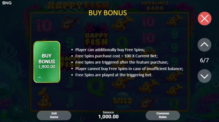 Buy Bonus