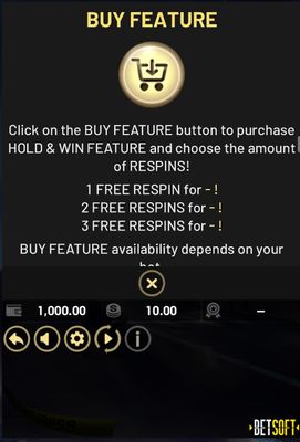 Buy Feature