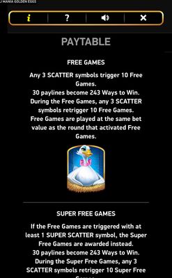 Free Game Feature