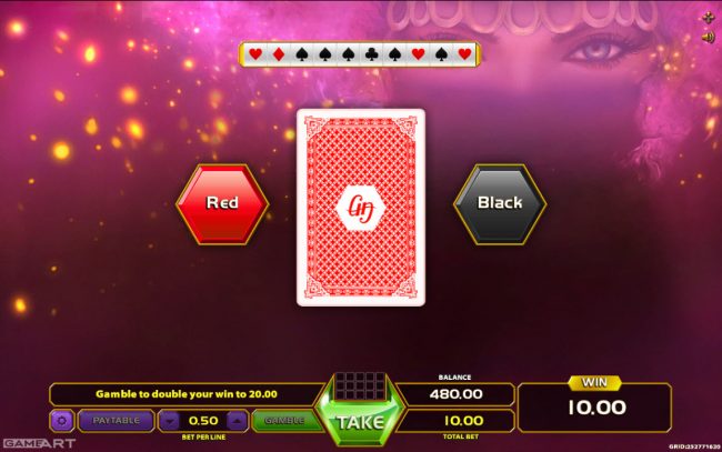 Gamble Feature Game Board