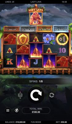 Free Spins Game Board