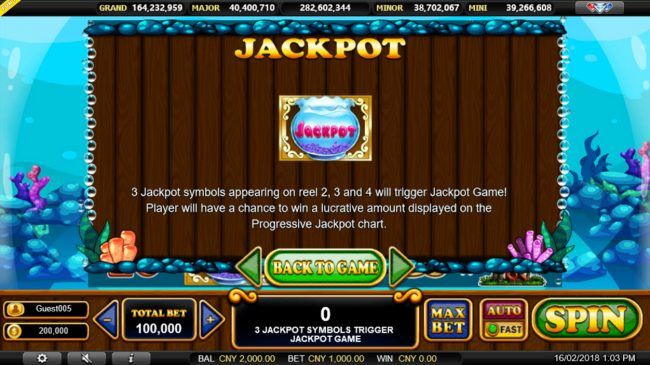 Jackpot Rules