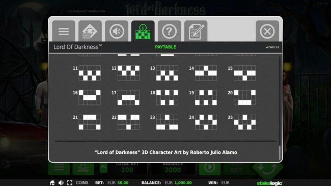 Payline Diagramd 11-25