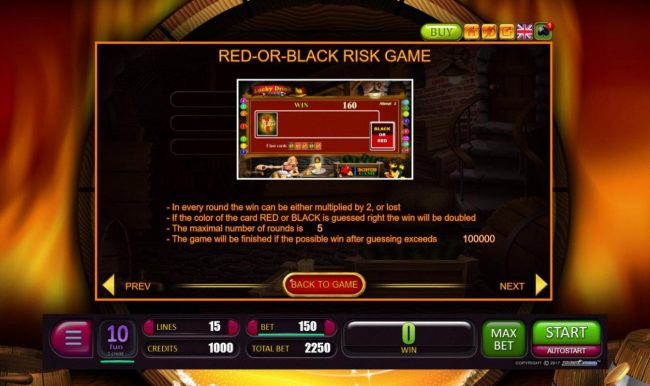 Red-Or-Black Risk Game Rules