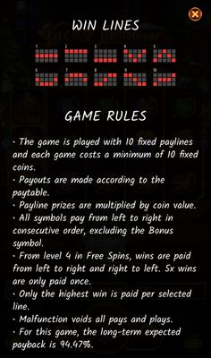 General Game Rules