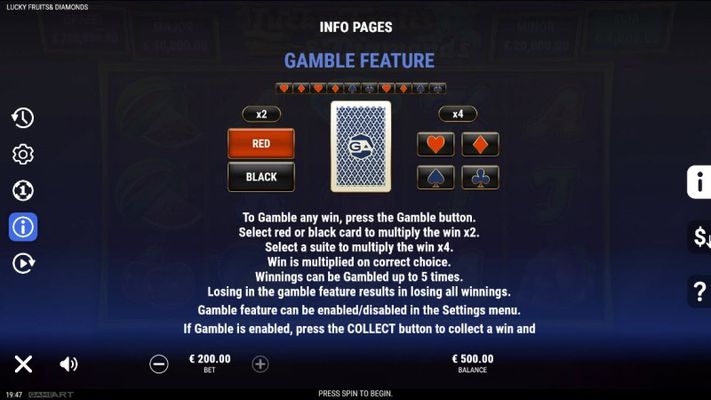 Gamble Feature