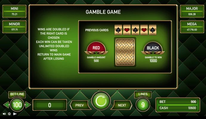 Gamble Feature