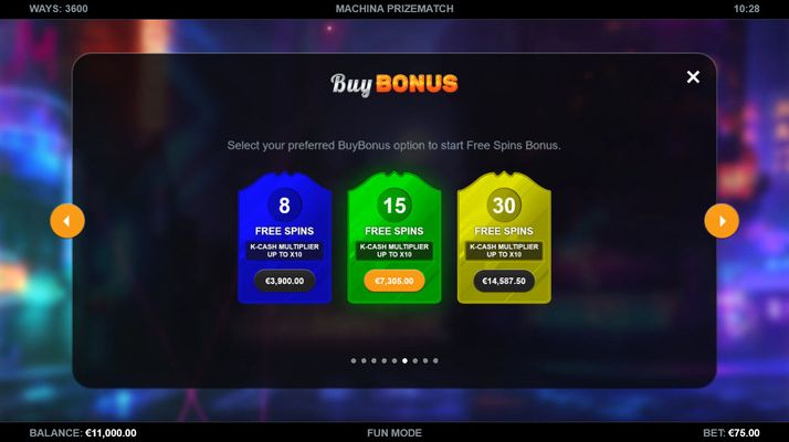 Buy Bonus