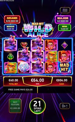 Free Spins Game Board