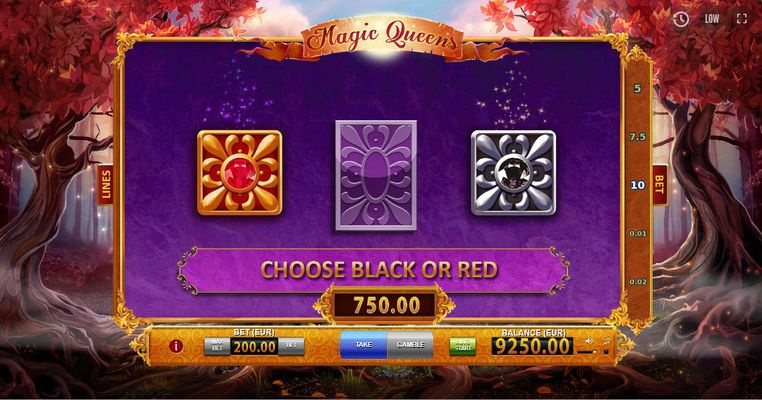 Red or Black Gamble Feature