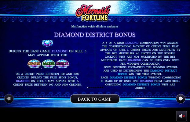 Diamond District Bonus