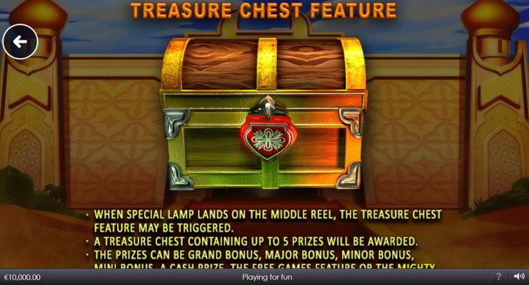 Treasure Chest Feature