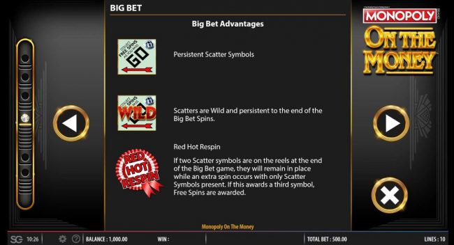 Big Bet Advantages