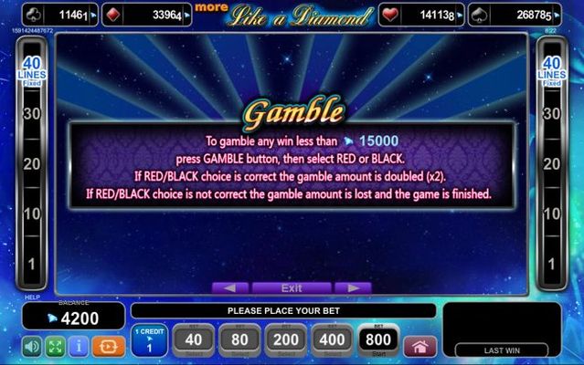 Gamble Feature Rules