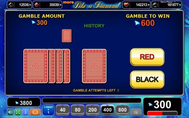 Gamble Feature Game Board