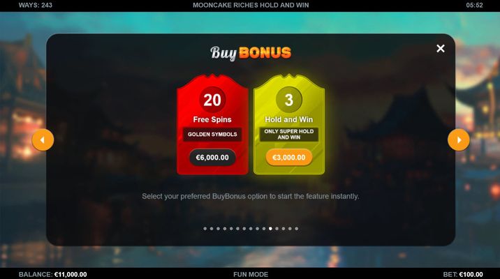 Buy Bonus