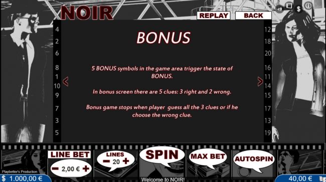 Bonus Game Rules