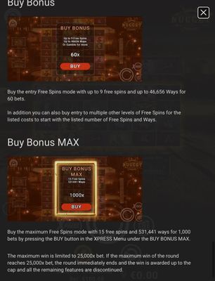 Buy Bonus