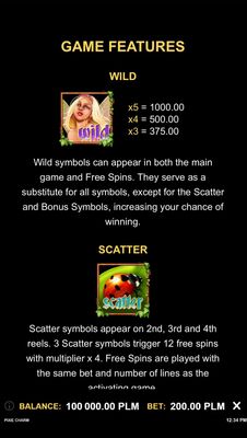 Wild and Scatter Rules