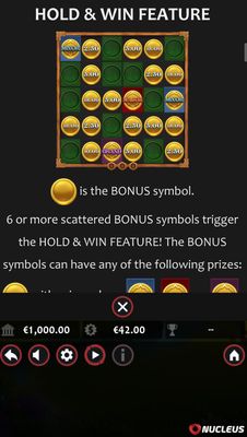 Hold and Win Feature