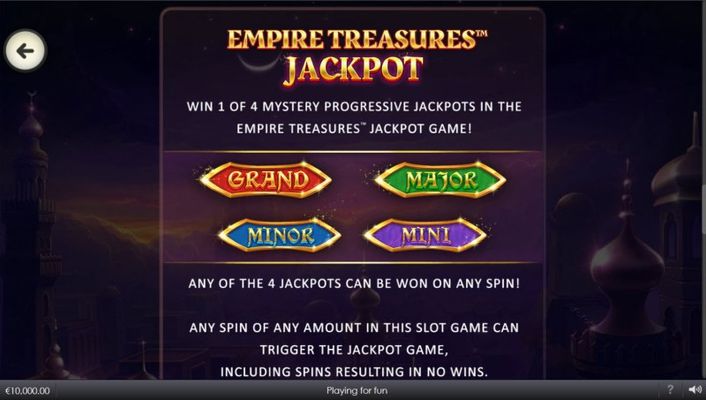 Jackpot Rules