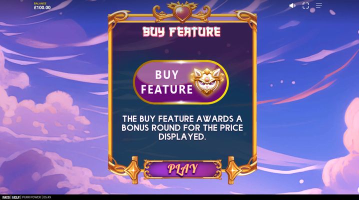 Buy Feature