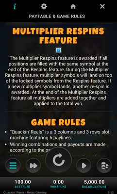 Feature Rules 2