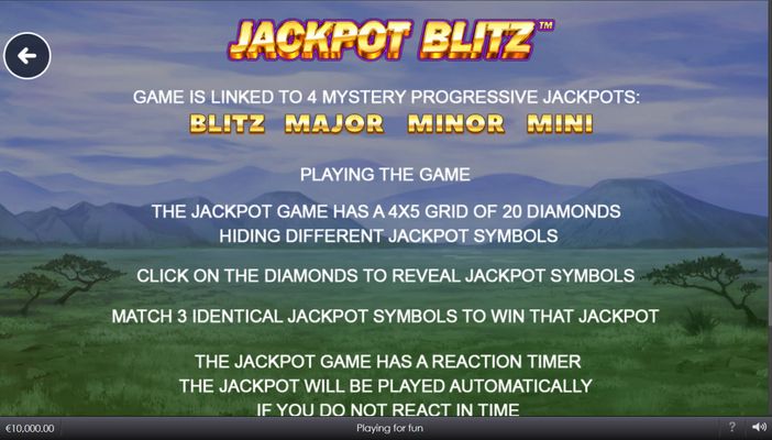 Jackpot Rules