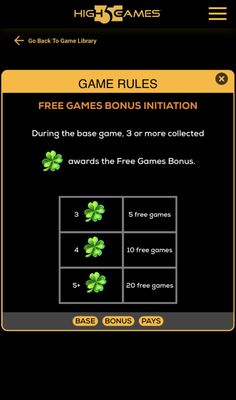 Free Game Feature