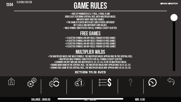 General Game Rules