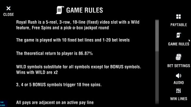 General Game Rules