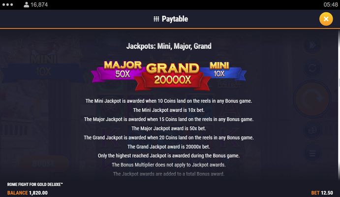 Jackpot Feature