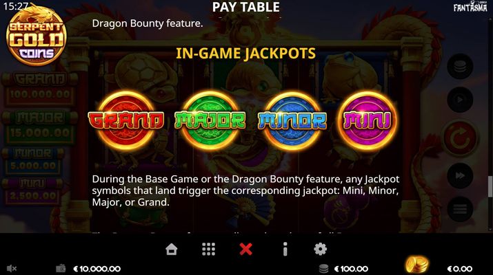 Jackpot Feature