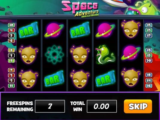 Free Spins Game Board