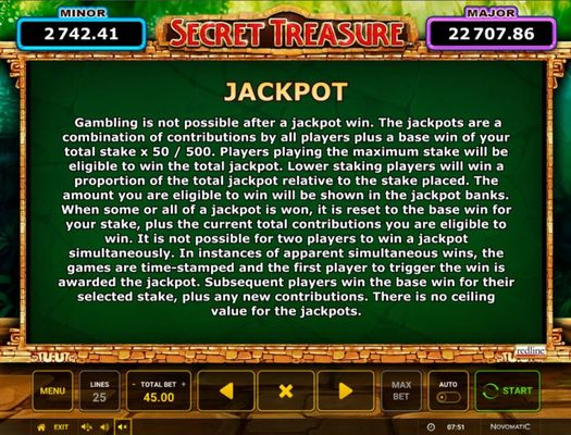 Jackpot Rules