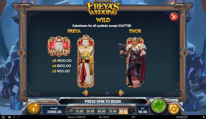 Play N Go software Tales of Asgard Freya's Wedding Online Slots Review