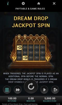 Dream Drop Bonus