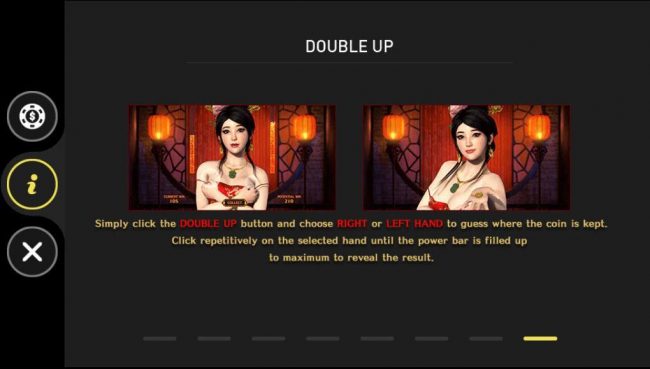 Double Up Gamble Feature Rules