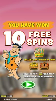 10 Free Spins Awarded