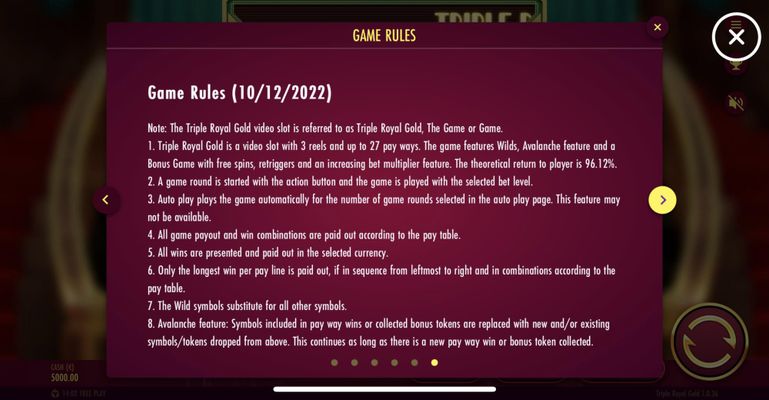 General Game Rules