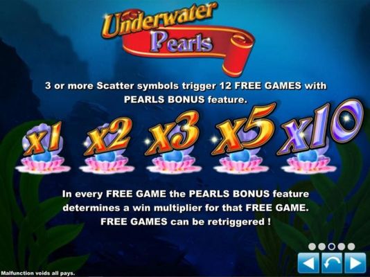 Pearl Bonus Feature Rules