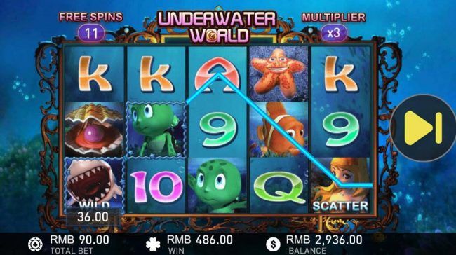 Free Spins Game Board