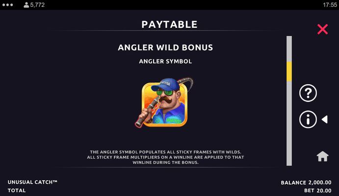 Angler Wild Bonus