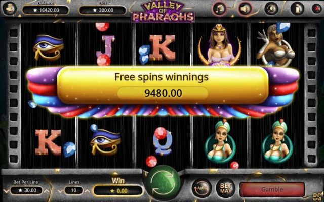 Free Spins Winnings 9480