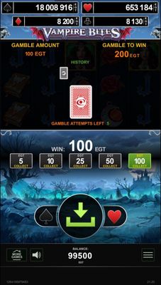 Red or Black Gamble Feature