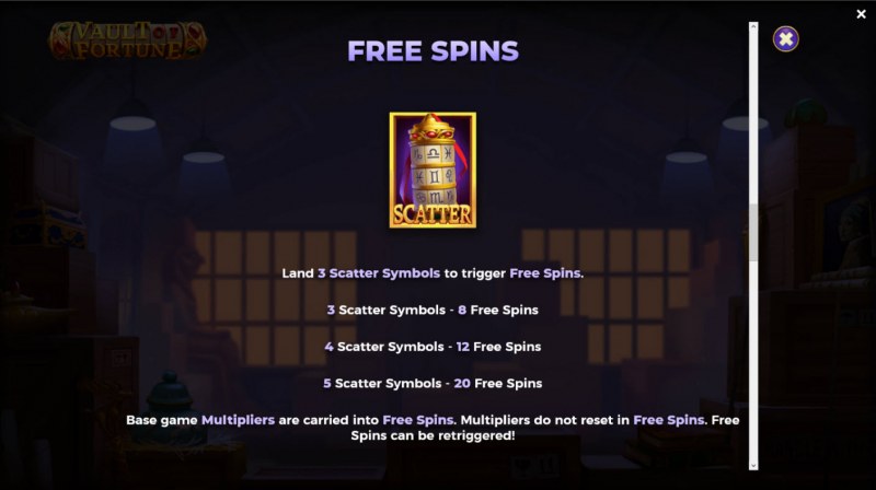 Free Spin Feature Rules