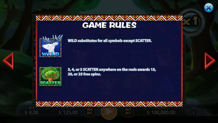 Wild and Scatter Rules