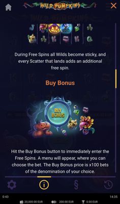 Buy Bonus