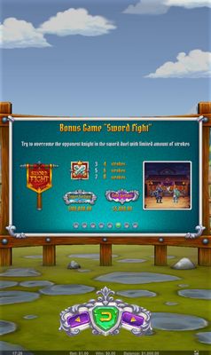 Sword Fight Bonus Game